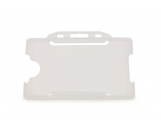 Clear Single-Sided ID Card Holder (86mm x 54mm Landscape)